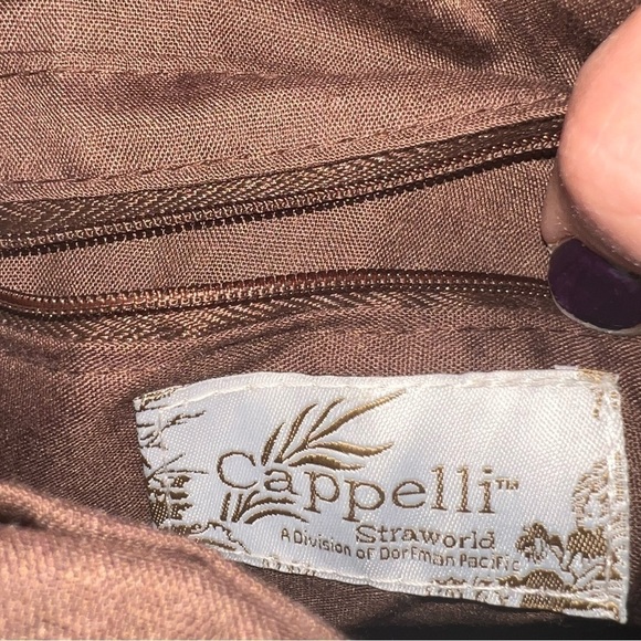 Capelli Brown Shoulder Bag with Jewels and Charms - Picture 10 of 14